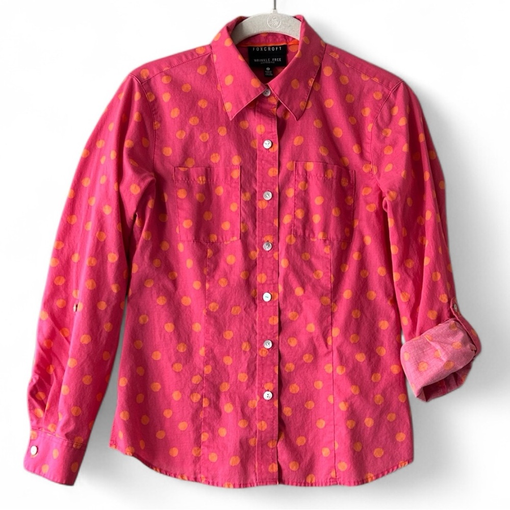 Foxcroft Women’s Fitted Blouse 4P - Picture 1 of 8
